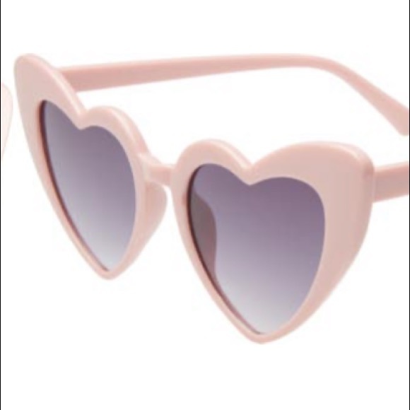 Pink Heart Sunglasses - Picture 2 of 3